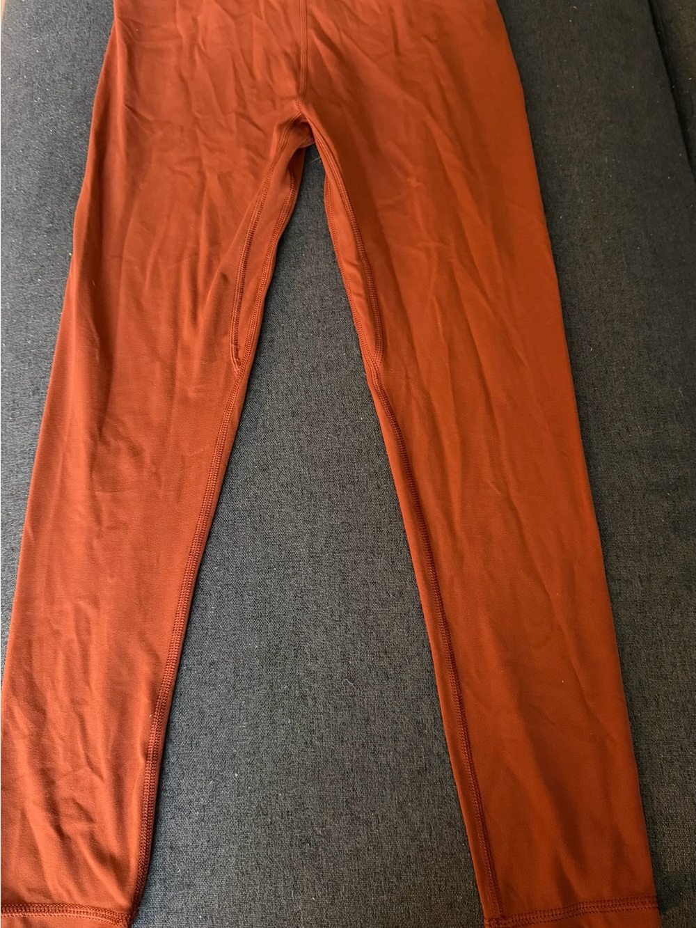 Sweaty Betty Rust Orange High-Rise Leggings
